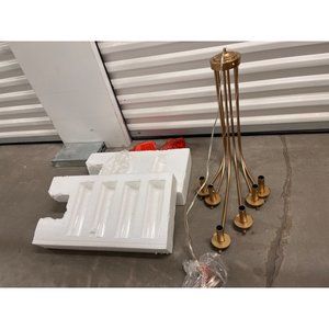 Golden light fixtures